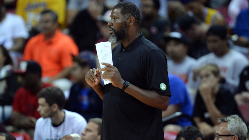 Celtics assistant coach Walter McCarty