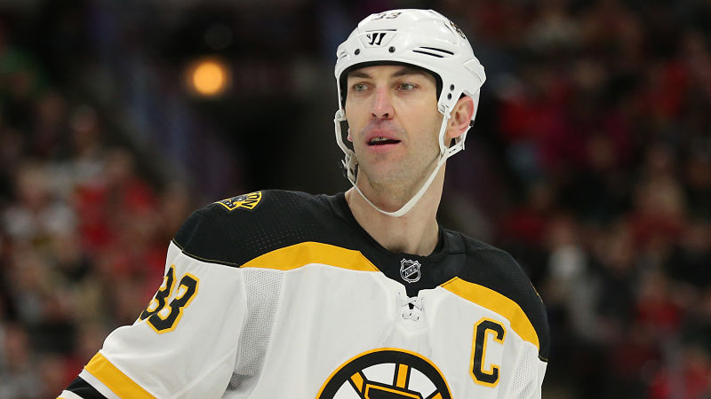 Boston Bruins defenseman Zdeno Chara