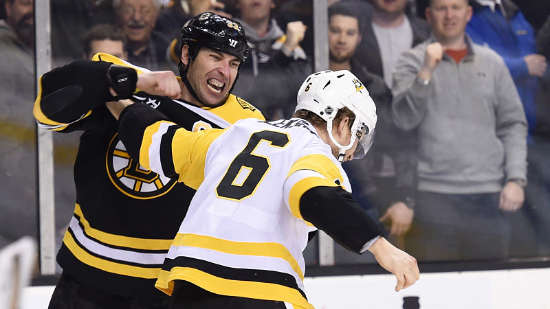 Boston Bruins defenseman Zdeno Chara