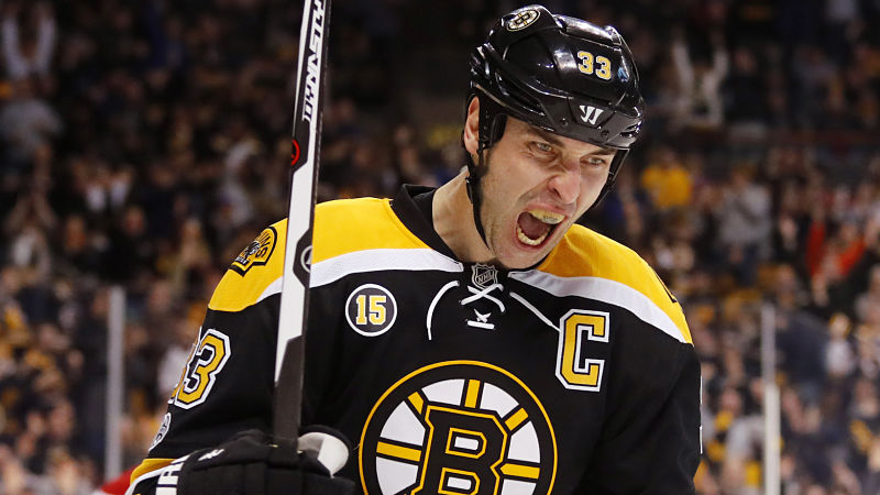 Boston Bruins defenseman Zdeno Chara