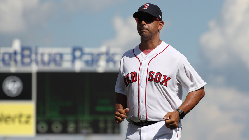 Boston Red Sox Manager Alex Cora