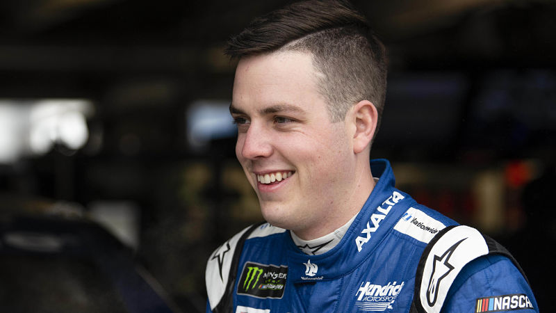 NASCAR driver Alex Bowman