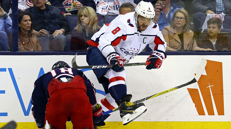 Washington Capitals forward Alex Ovechkin