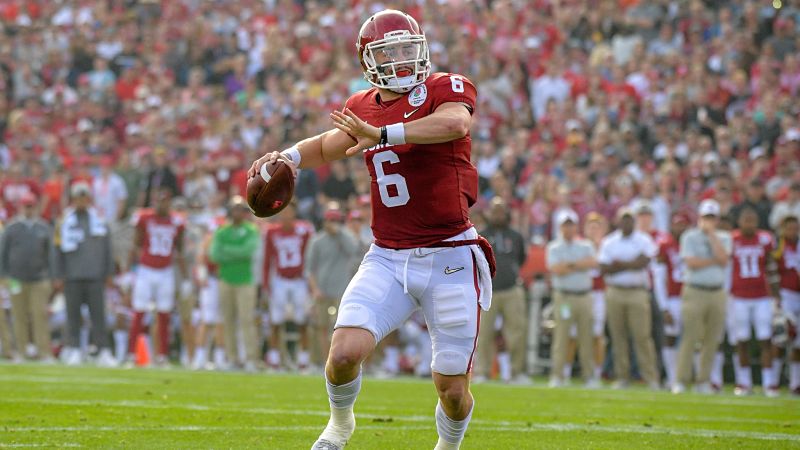 Oklahoma quarterback Baker Mayfield