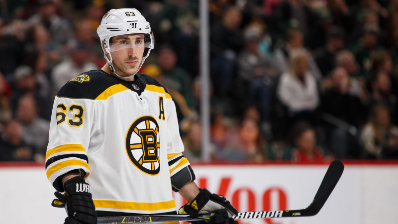 Boston Bruins forward Brad Marchand