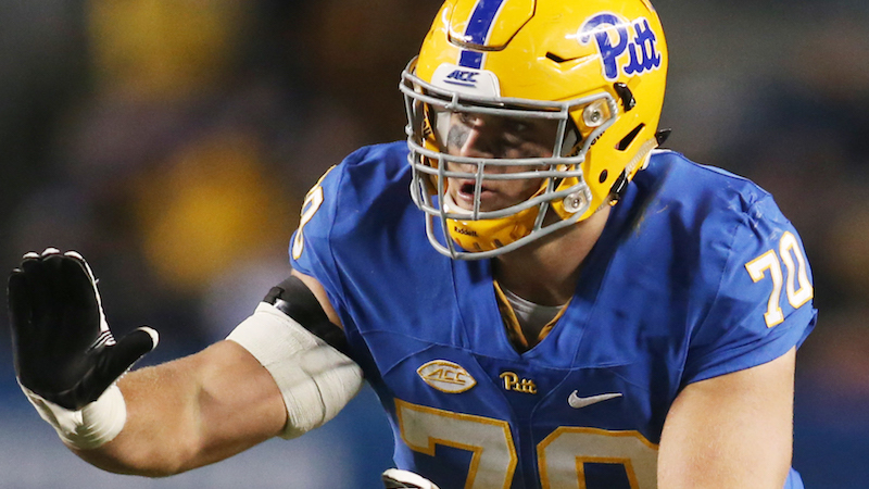 Pittsburgh offensive tackle Brian O'Neill