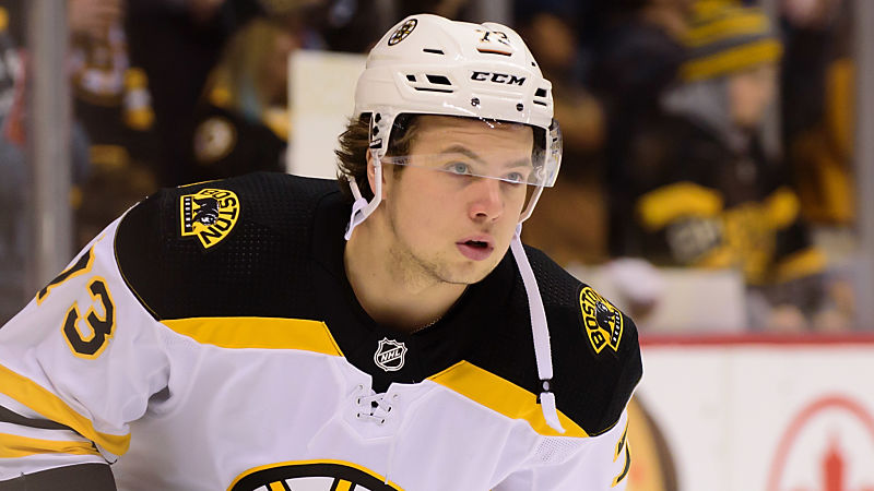 Boston Bruins defenseman Charlie McAvoy