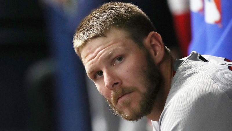 Red Sox pitcher Chris Sale