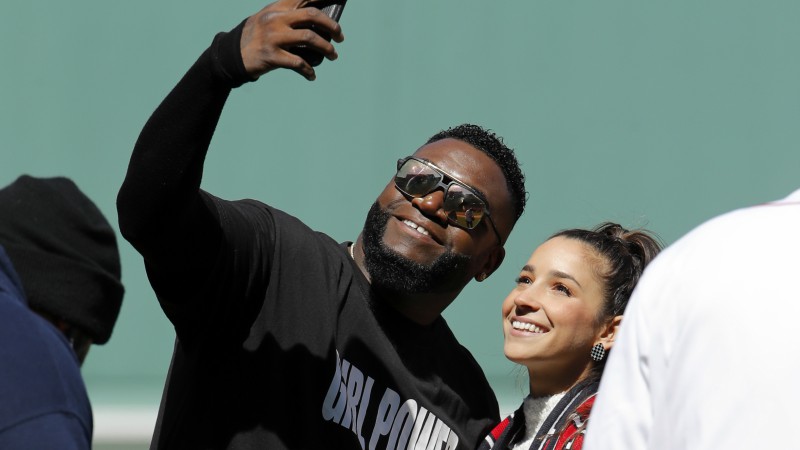 David Ortiz and Aly Raisman