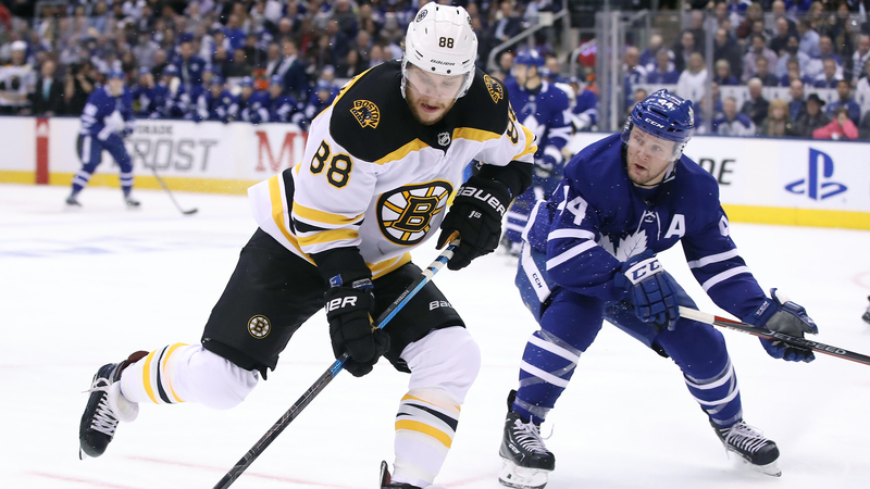 Bruins forward David Pastrnak