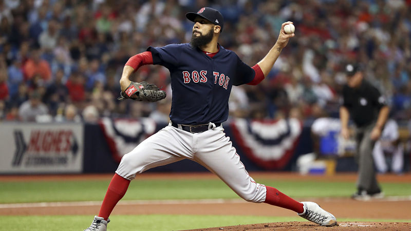 Boston Red Sox pitcher David Price