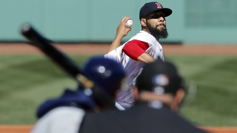 Boston Red Sox starting pitcher David Price