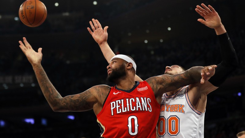 New Orleans Pelicans center DeMarcus Cousins
