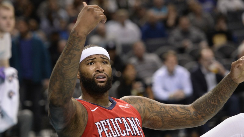 New Orleans Pelicans center DeMarcus Cousins