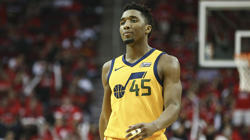Utah Jazz guard Donovan Mitchell