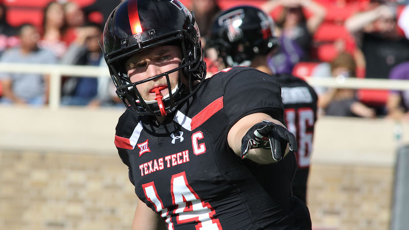 Texas Tech WR Dylan Cantrell