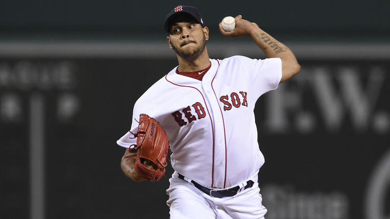 Boston Red Sox pitcher Eduardo Rodriguez