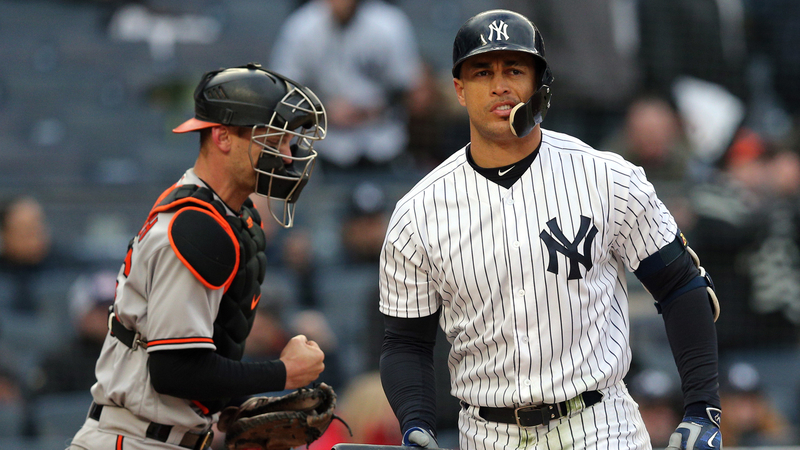New York Yankees Right Fielder Giancarlo Stanton