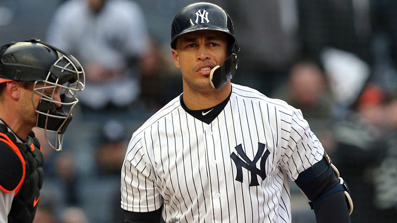 New York Yankees outfielder Giancarlo Stanton