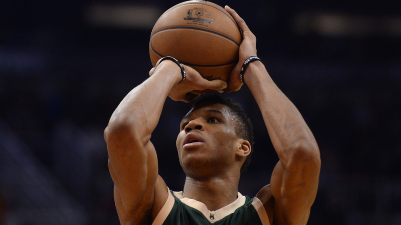 Bucks forward Giannis Antetokounmpo