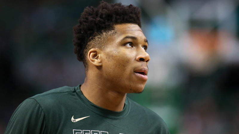 Bucks forward Giannis Antetokounmpo