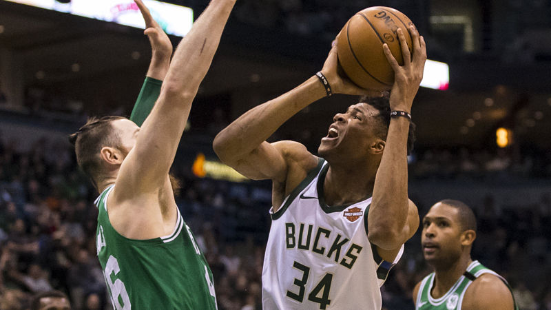 Milwaukee Bucks forward Giannis Antetokounmpo