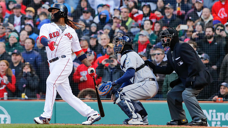 Boston Red Sox first baseman Hanley Ramirez