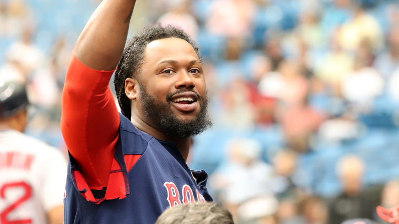 Boston Red Sox first baseman Hanley Ramirez