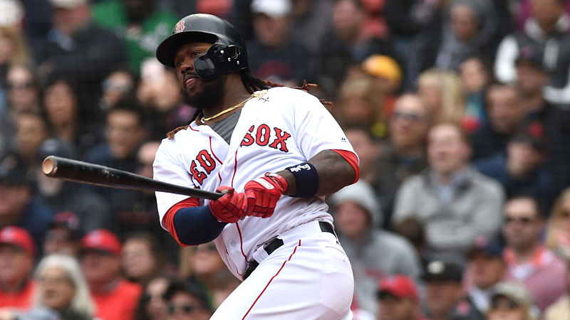 Boston Red Sox first baseman Hanley Ramirez