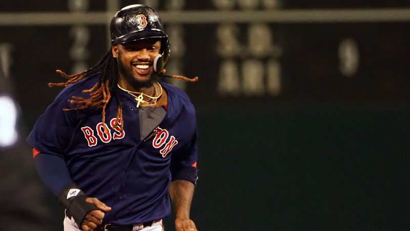 Boston Red Sox first baseman Hanley Ramirez