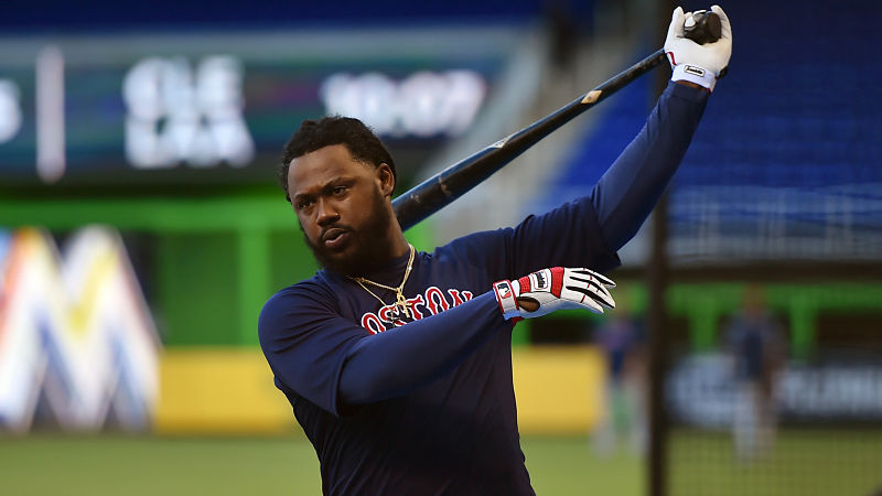 Boston Red Sox first baseman Hanley Ramirez