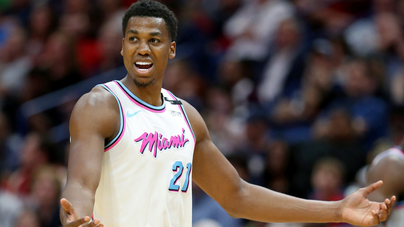 Heat center Hassan Whiteside