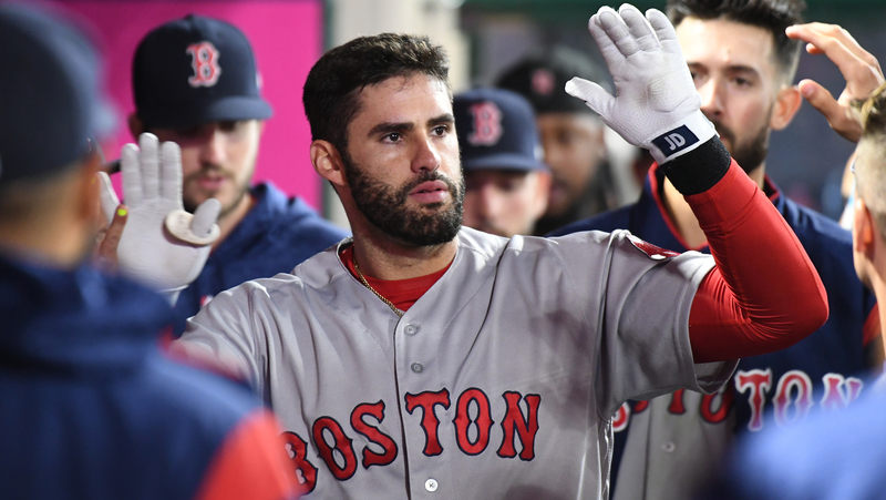 Boston Red Sox Right Fielder J.D. Martinez