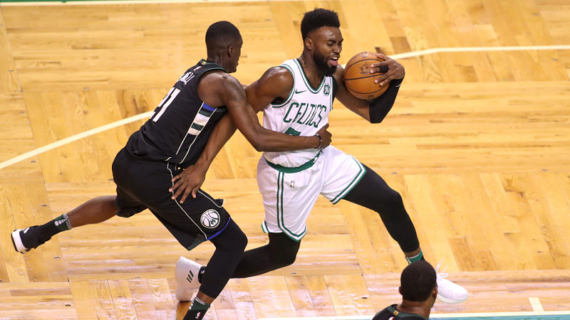 Boston Celtics guard Jaylen Brown