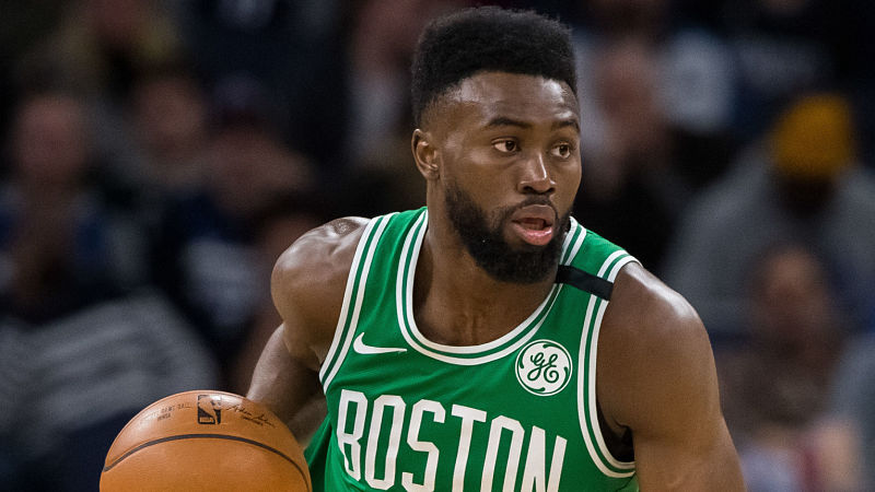 Boston Celtics guard Jaylen Brown