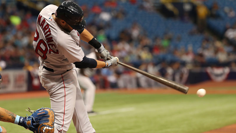 Boston Red Sox outfielder J.D. Martinez