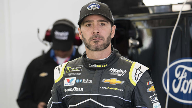 NASCAR driver Jimmie Johnson