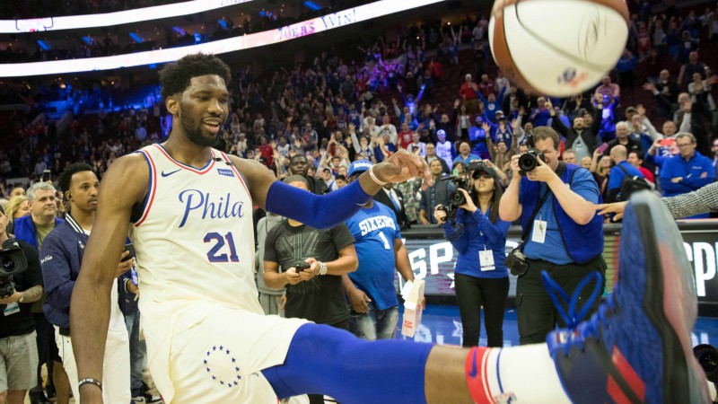Philadelphia 76ers center Joel Embiid