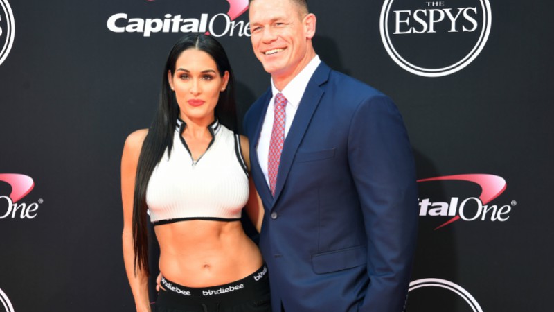 Nikki Bella and John Cena