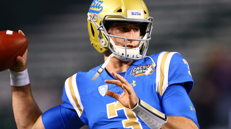 UCLA quarterback Josh Rosen