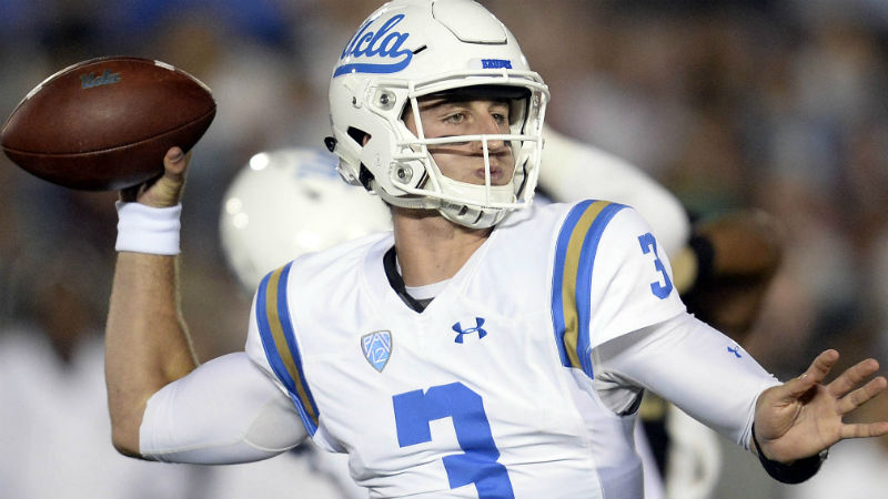 UCLA Bruins quarterback Josh Rosen