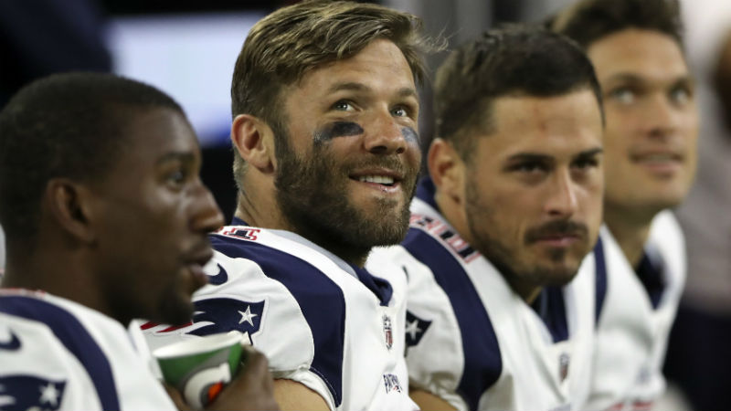 New England Patriots wide receiver Julian Edelman