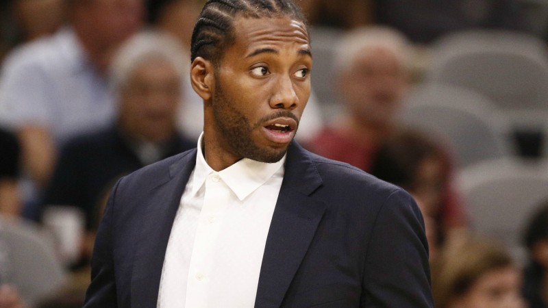San Antonio Spurs small forward Kawhi Leonard