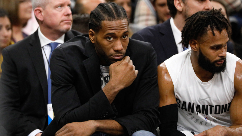 San Antonio Spurs Small Forward Kawhi Leonard