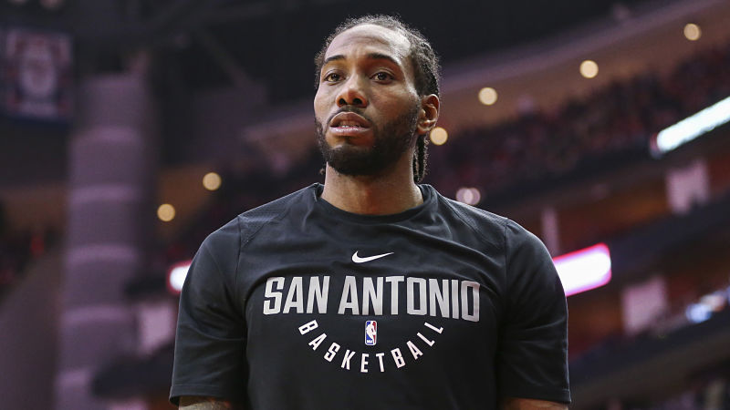 San Antonio Spurs forward Kawhi Leonard