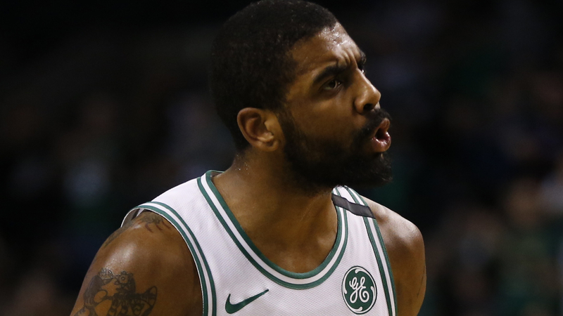 Celtics guard Kyrie Irving