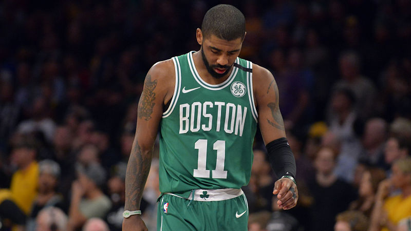 Boston Celtics guard Kyrie Irving