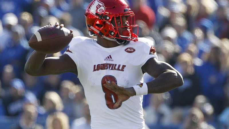Louisville quarterback Lamar Jackson