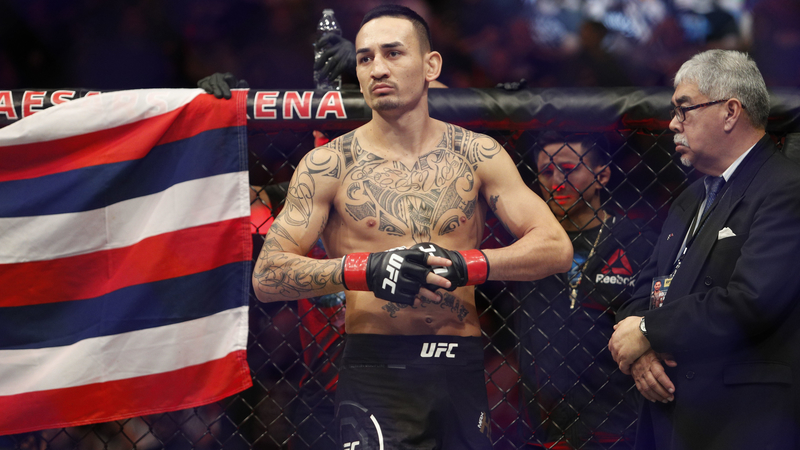 UFC fighter Max Holloway
