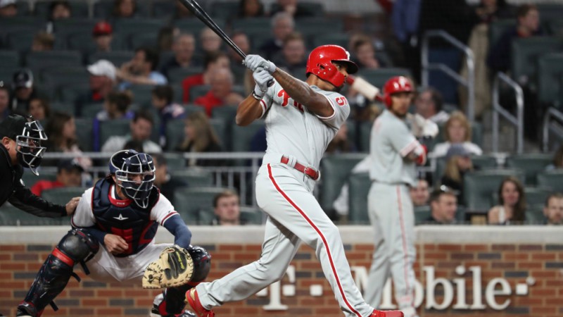 Philadelphia Phillies right fielder Nick Williams